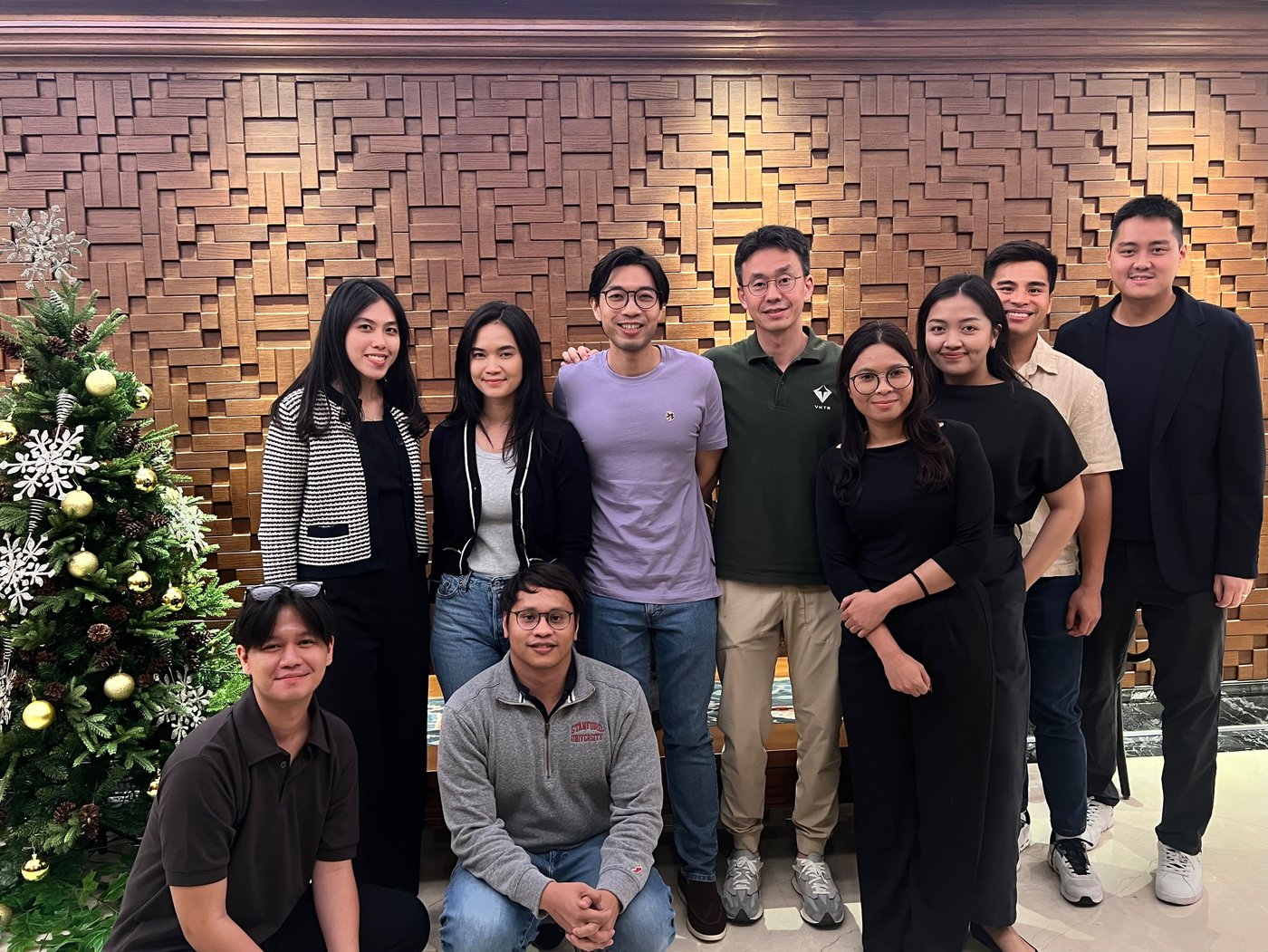 AKRUA team at a client's year-end gathering