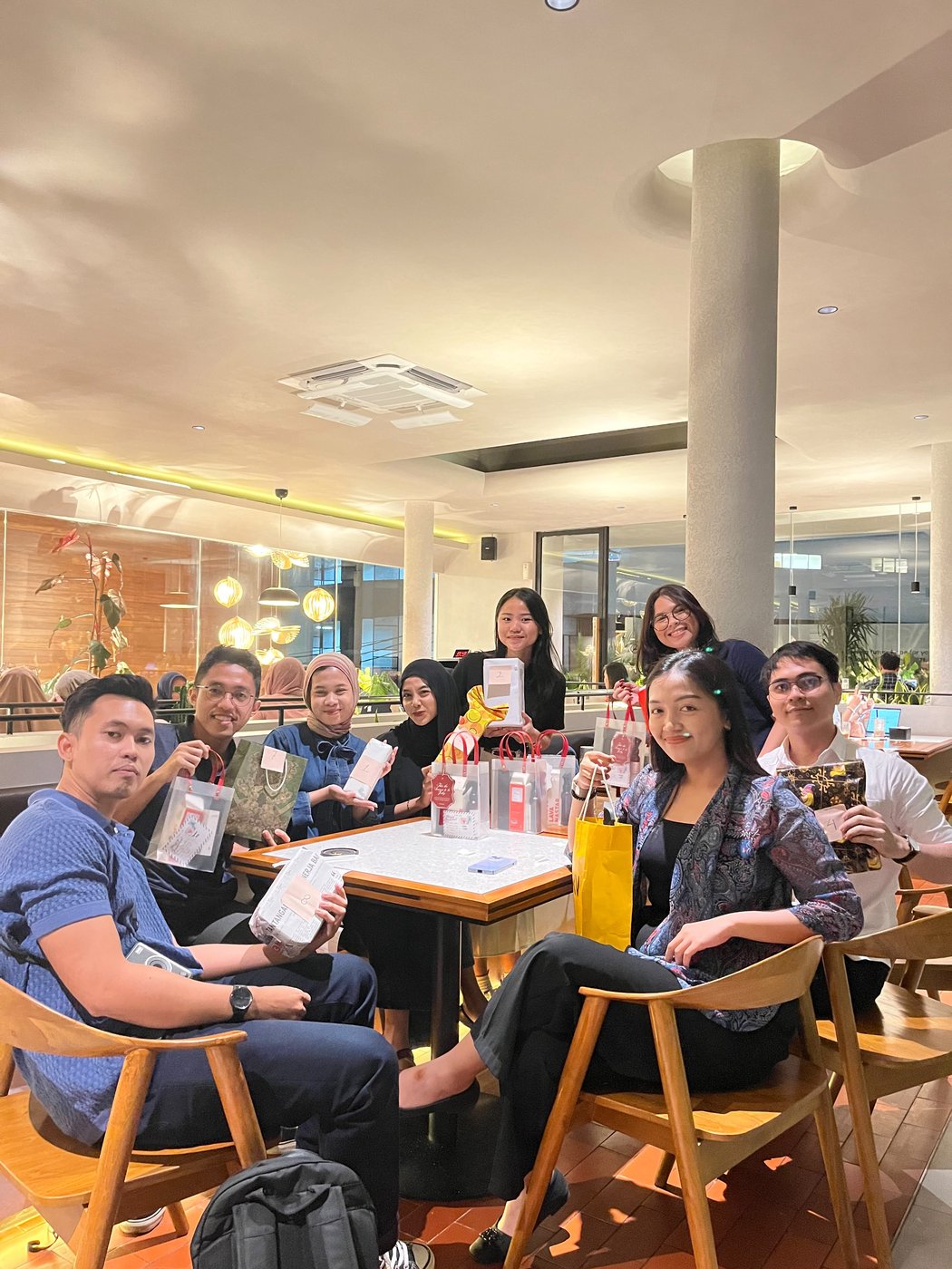 AKRUA team dinner and gift exchange, 2024